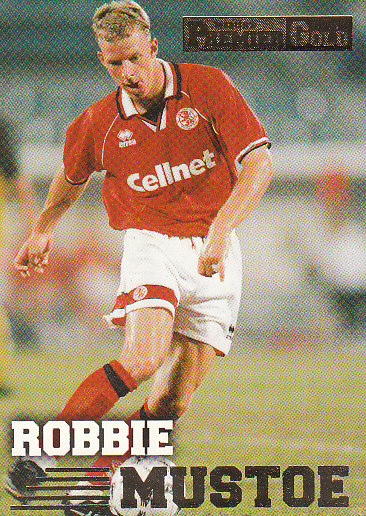 Robbie Mustoe Middlesbrough 1996/97 Merlin's Premier Gold #95